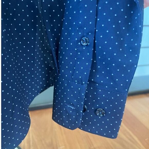 Brooklyn Brigade Slim Fit Wrinkle Resistant Cool Tech Long Sleeve Dress Shirt - Picture 8 of 12